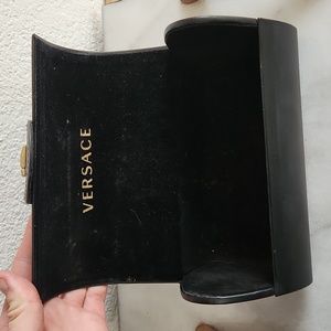 VGUC Versace Black Sunglass Case